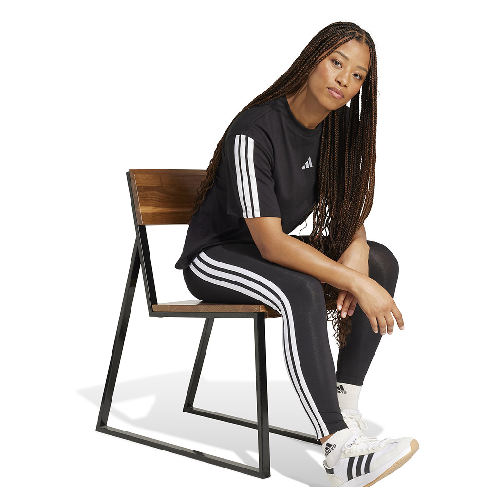 ADIDAS 3- Stripes Leggings Γυναικείο Κολάν - 5