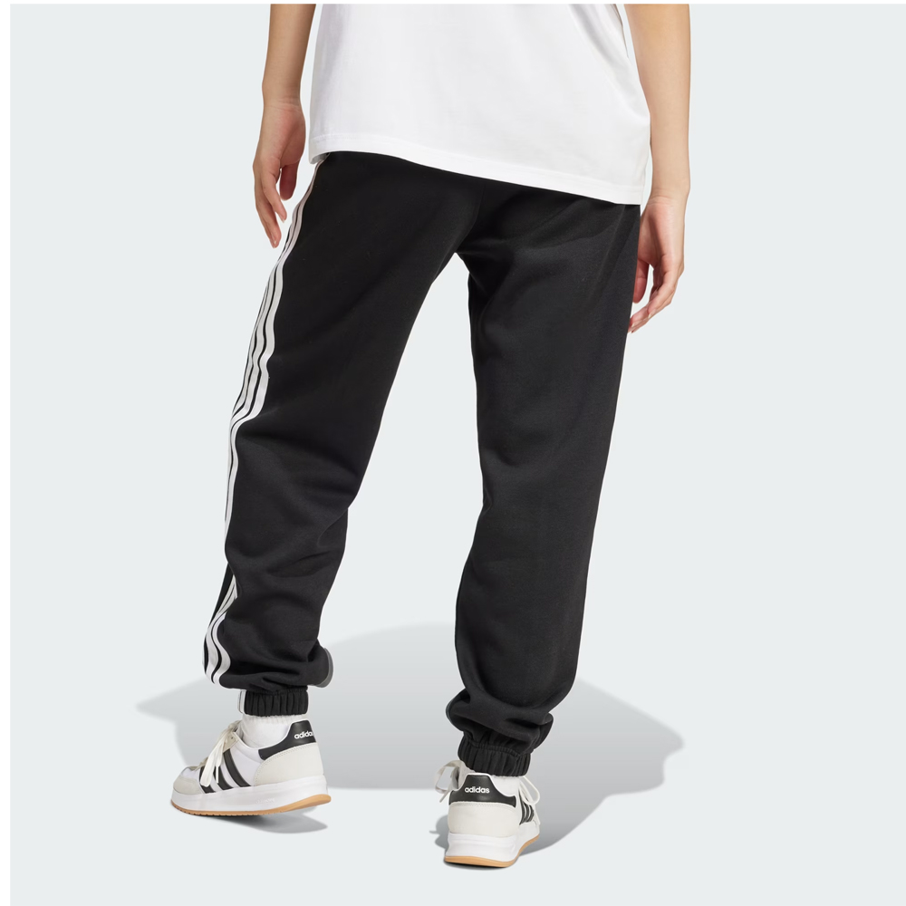ADIDAS Essentials 3-Stripes Fleece Loose-Fit Pants  Γυναικείο Παντελόνι Φόρμας - 2