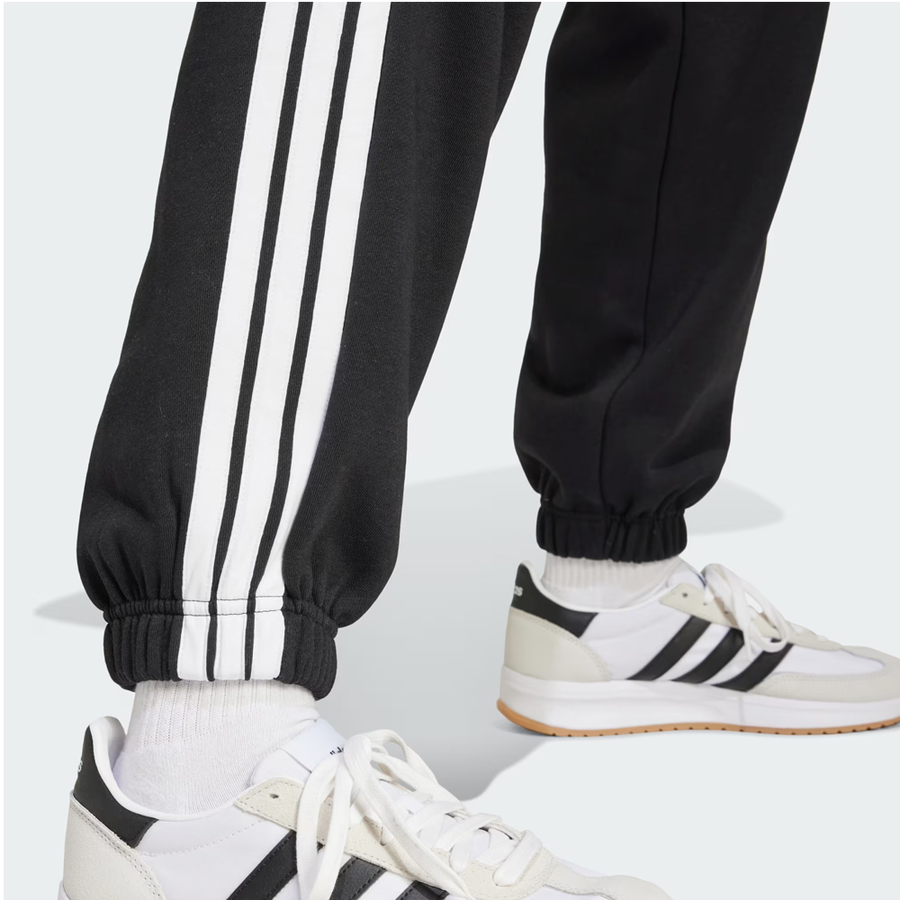 ADIDAS Essentials 3-Stripes Fleece Loose-Fit Pants  Γυναικείο Παντελόνι Φόρμας - 5