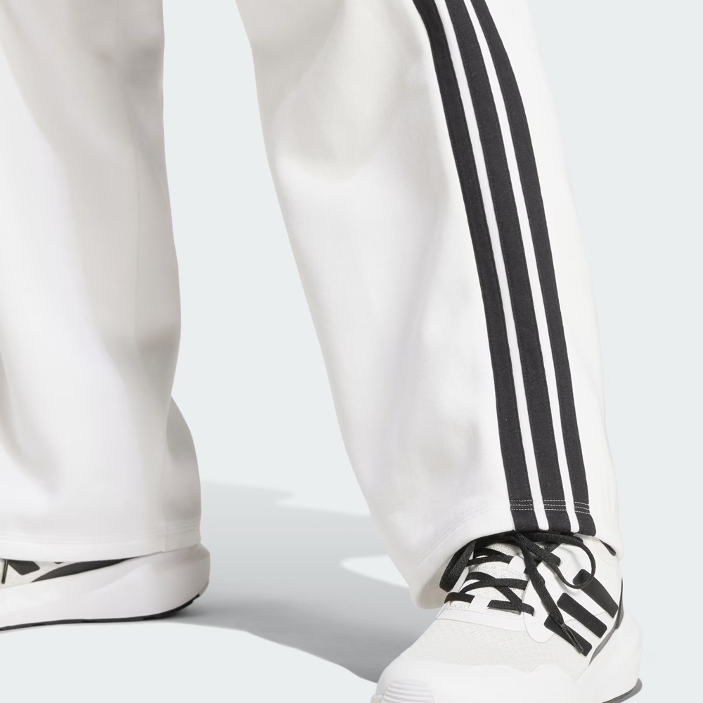 ADIDAS Essentials 3 Stripes Fleece Pants Γυναικείο Παντελόνι Φόρμας  - 5