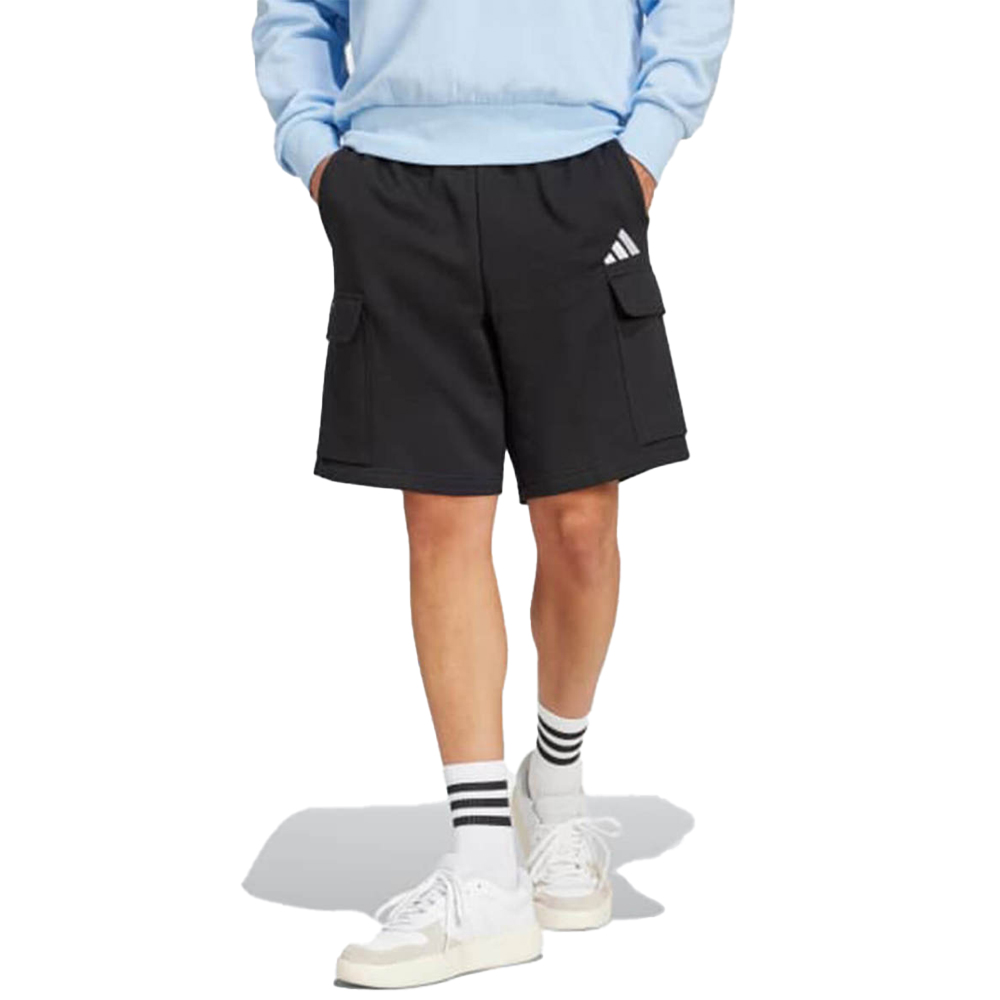 ADIDAS Feel Cozy Short Ανδρική Αθλητική Βερμούδα  - Μαύρο