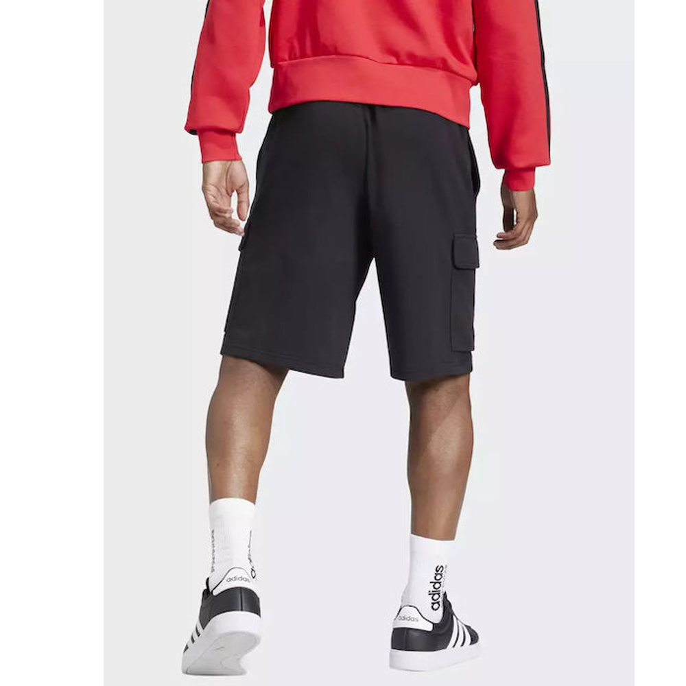 ADIDAS Essentials Feel Cozy French Terry Cargo Short Ανδρική Βερμούδα  - 2