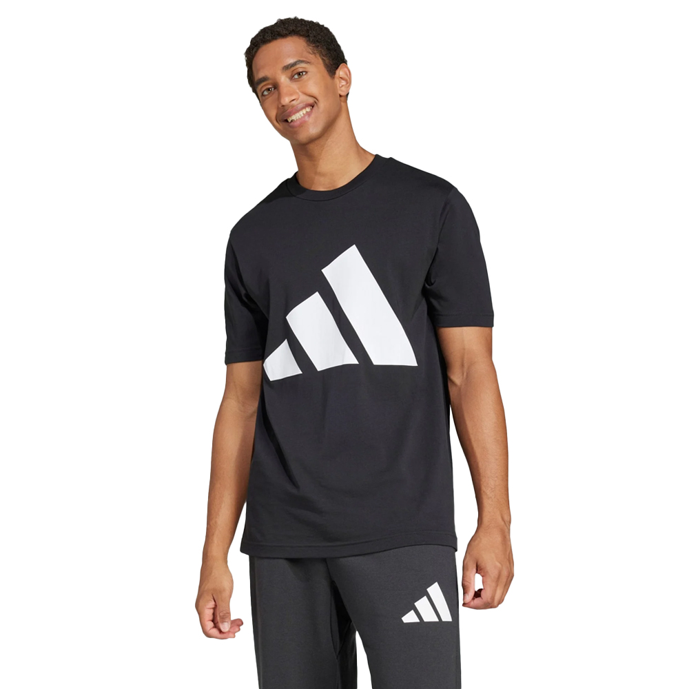 ADIDAS Essentials Big Logo Tee Ανδρικό T-Shirt  - Μαύρο