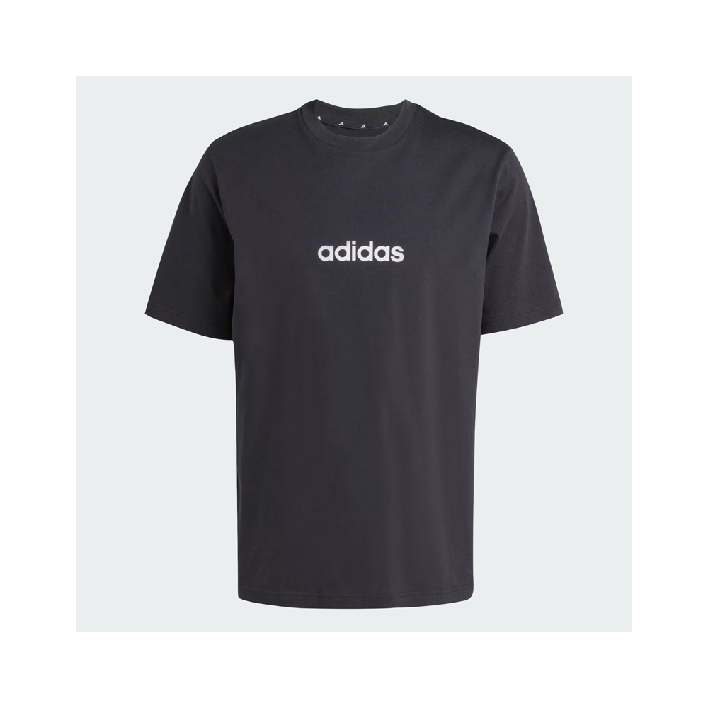 ADIDAS Essentials Linear Single Jersey Tee Ανδρικό T-Shirt  - 3