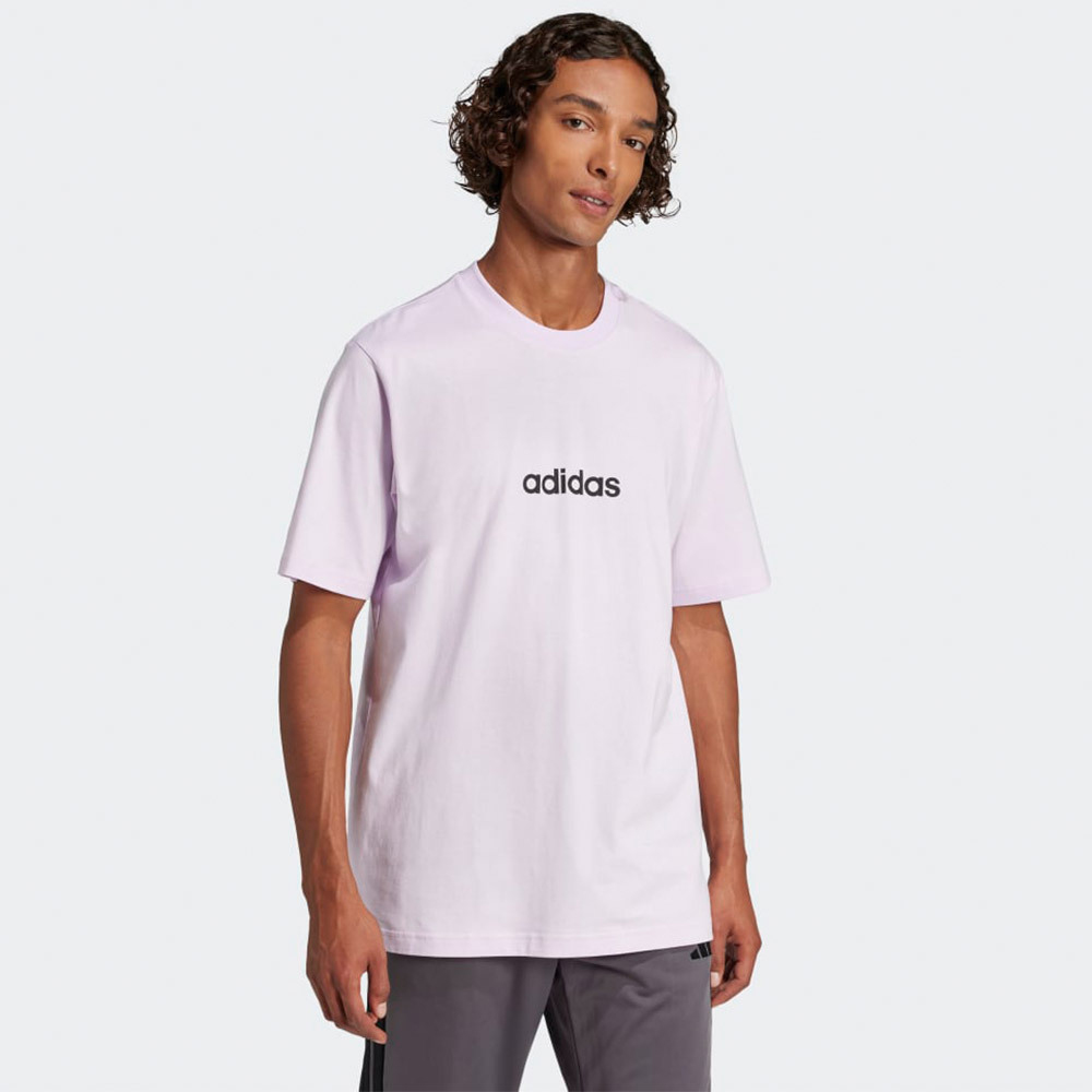 ADIDAS Linear Single Jersey T-shirt Ανδρικό T-Shirt  - 3