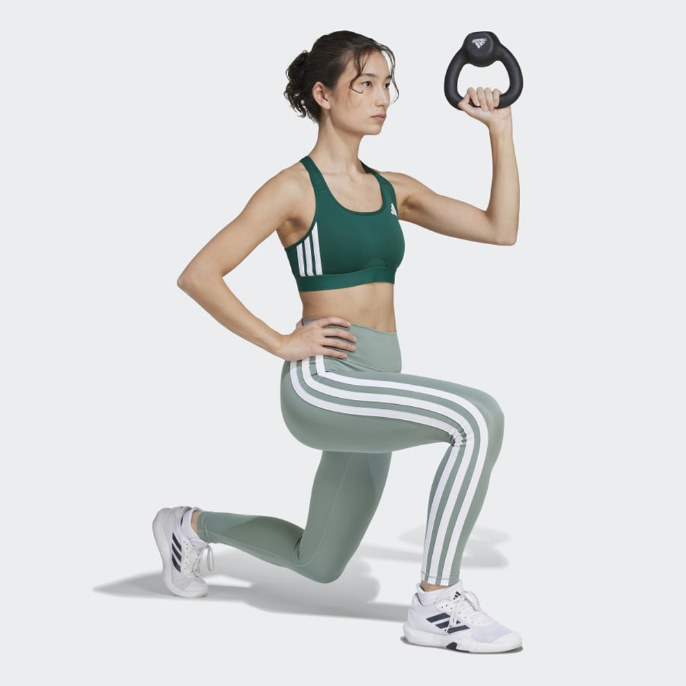 ADIDAS Optime Essentials 3-Stripes Γυναικείο Κολάν  - 3