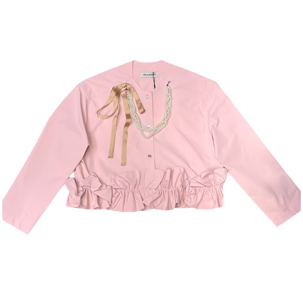 MILKWHITE Γυναικείο Πουκάμισο - Ροζ