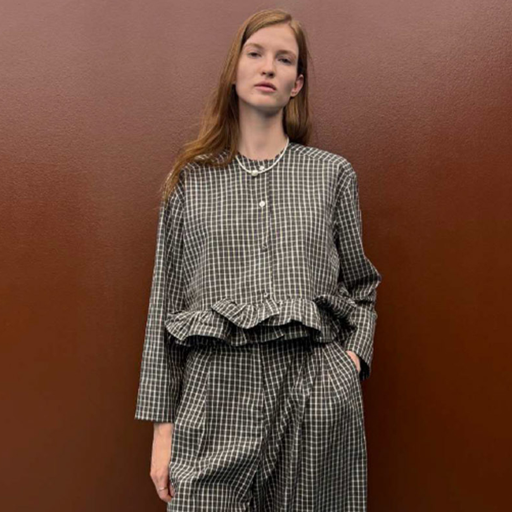 MILKWHITE Γυναικείο Πουκάμισο - Μαύρο