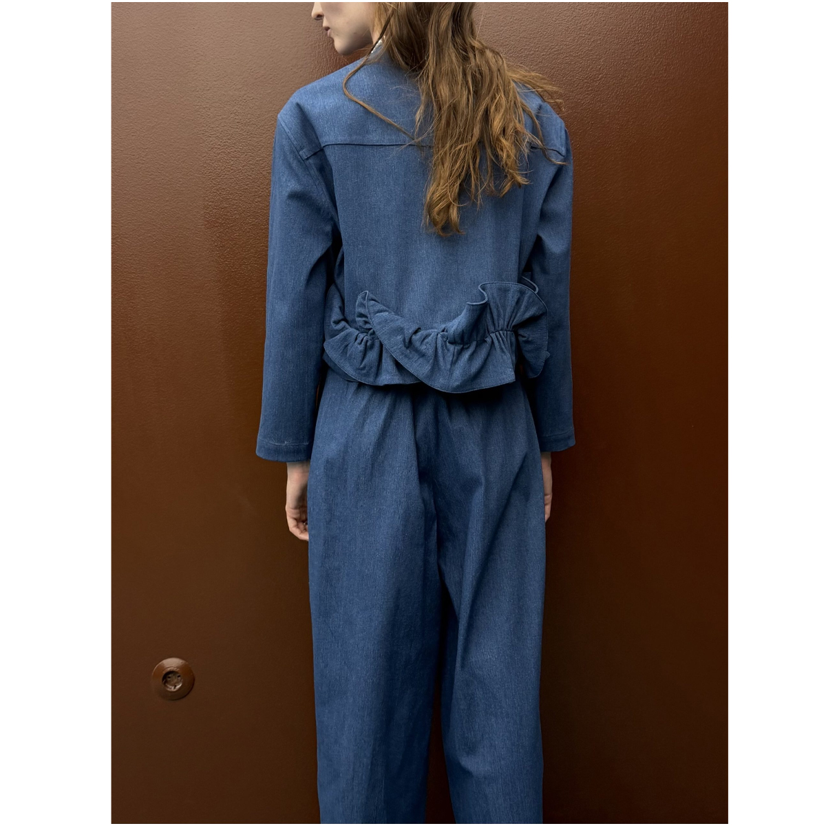 MILKWHITE Jean Jacket Γυναικείο Μπουφάν Τζιν - 3