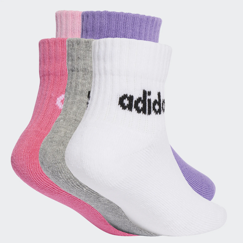 ADIDAS Linear Ankle Socks 5 Pairs Παιδικές Κάλτσες 5 ζεύγη - 2