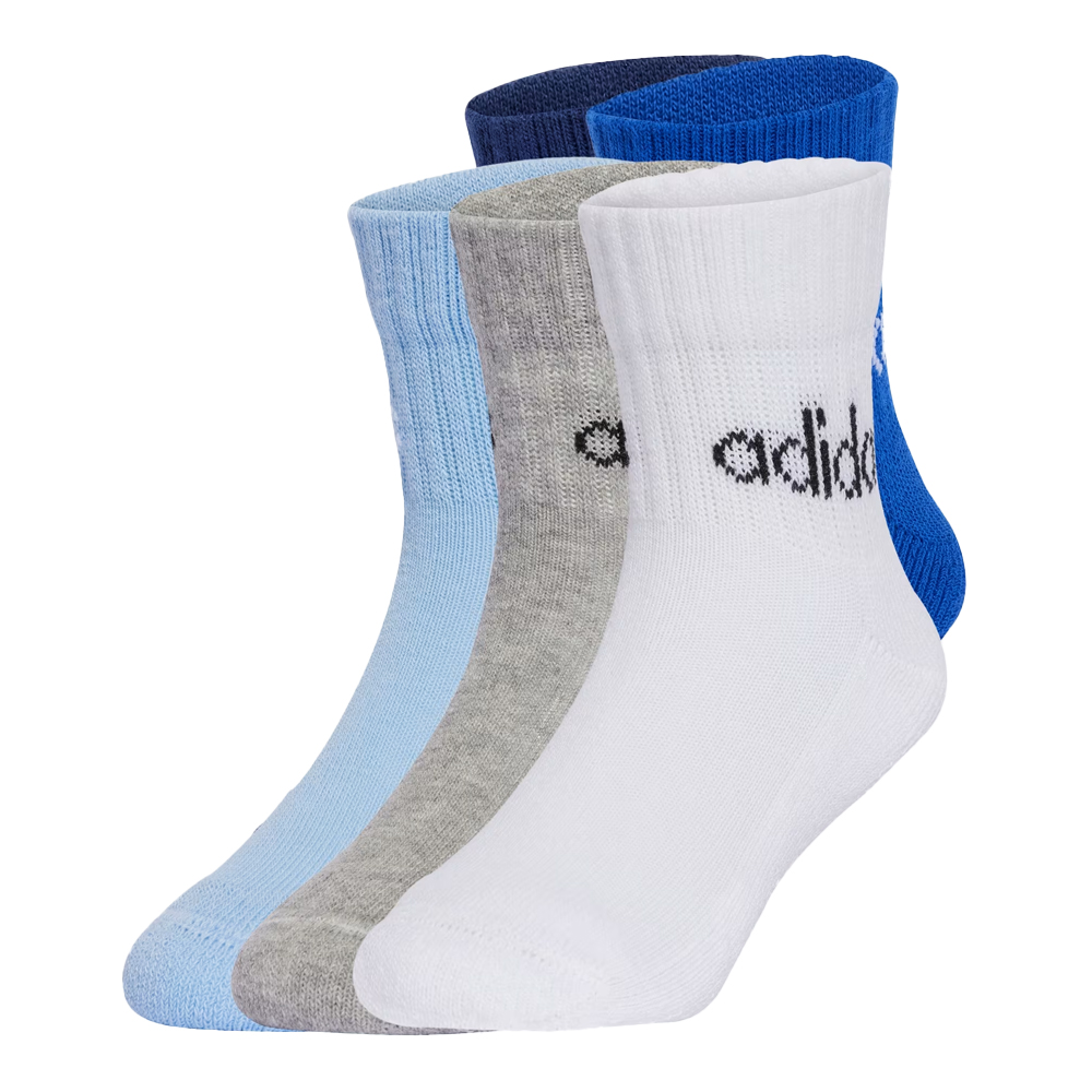 ADIDAS Linear Ankle Socks 5 Pairs Kids Παιδικές Κάλτσες 5 ζεύγη - Multi