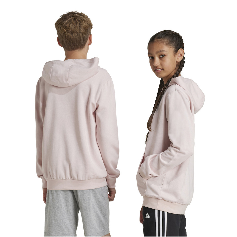 ADIDAS Essentials Small Logo Feel Cozy Fleece Hoody Παιδικό Φούτερ με Κουκούλα - 2