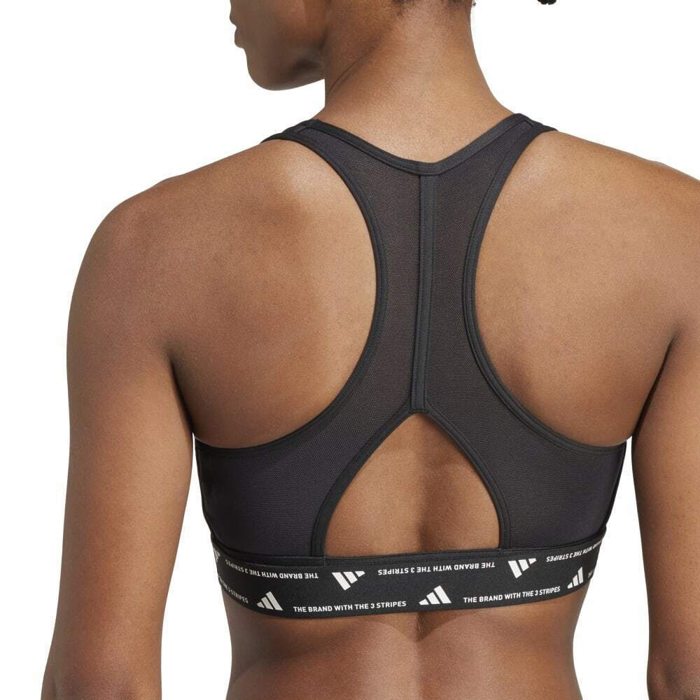ADIDAS Powerreact Training Bra Γυναικείο Αθλητικό Μπουστάκι - 4