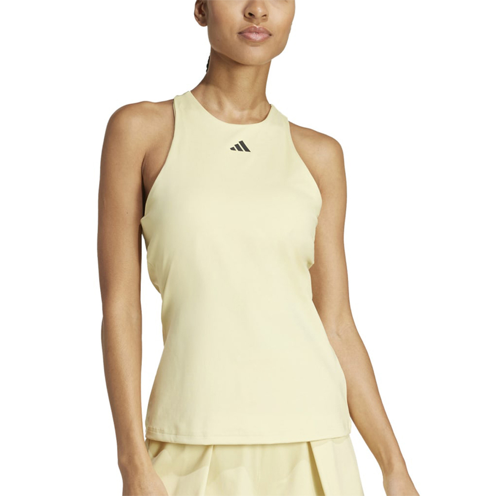 ADIDAS Y-Tank Γυναικείο Αμάνικο T-Shirt  - Κίτρινο