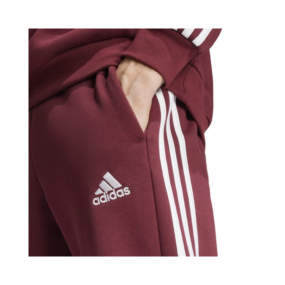 ADIDAS Sportswear Essentials Fleece 3-Stripes Ανδρικό Παντελόνι Φόρμας - 4