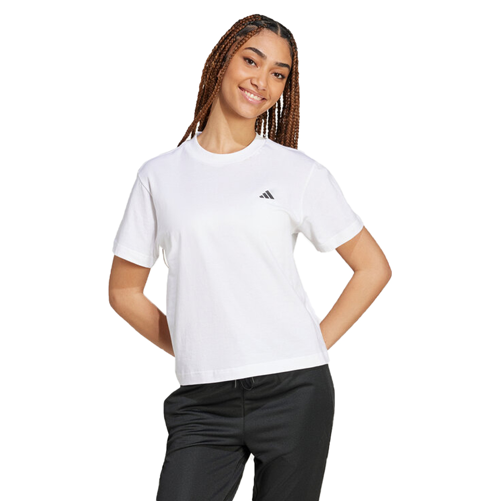 ADIDAS Sportswear Εssentials Small Logo Γυναικείο T-shirt  - Λευκό