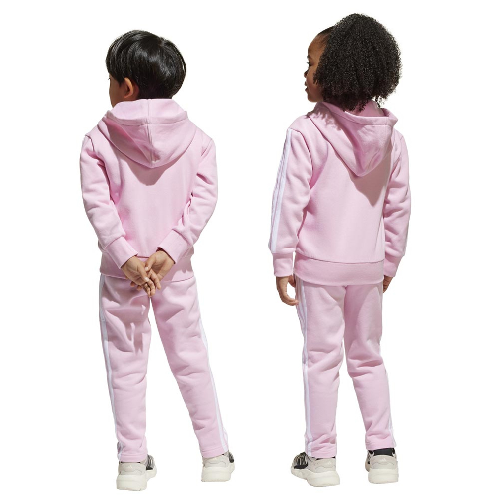 ADIDAS Tiberio 3-Stripes Fleece Tracksuit Παιδικό Σετ Φόρμας - 2