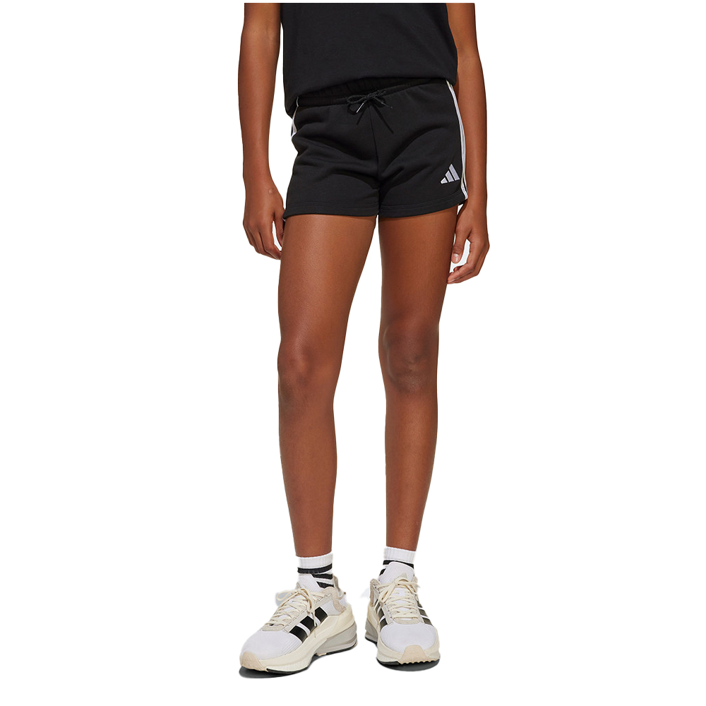 ADIDAS Essentials 3-Stripes French Terry Shorts Παιδικό Σορτς - Μαύρο