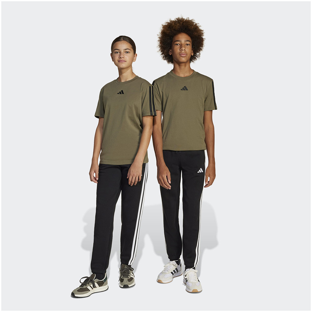 ADIDAS 3-Stripes Fleece  Essentials Pants Παιδικό Παντελόνι Φόρμας - 5