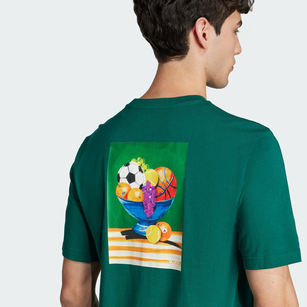 ADIDAS Lounge Still Life Bowl Graphic Tee Ανδρικό T-Shirt  - 3