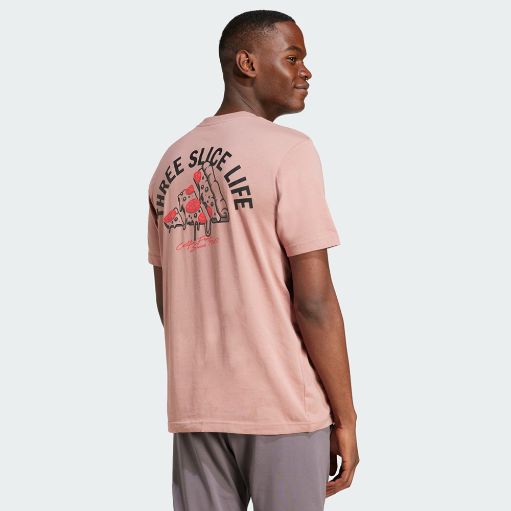 ADIDAS Lounge Pizza Tee Ανδρικό T-Shirt - 2