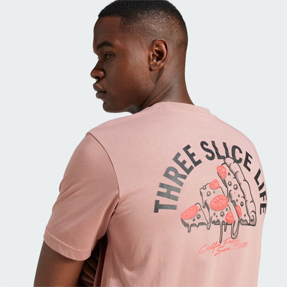 ADIDAS Lounge Pizza Tee Ανδρικό T-Shirt - 3