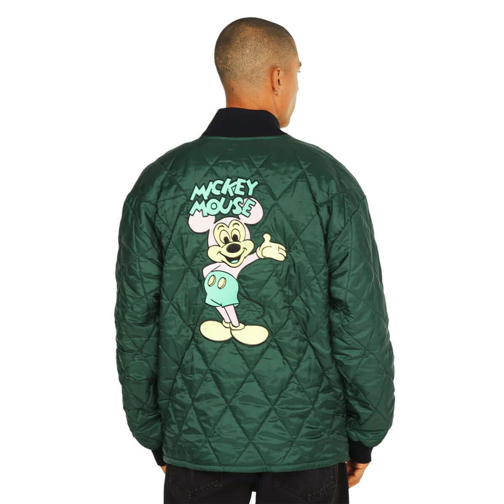 HUF Mickey Quilted Work Jacket Unisex Μπουφάν - 2