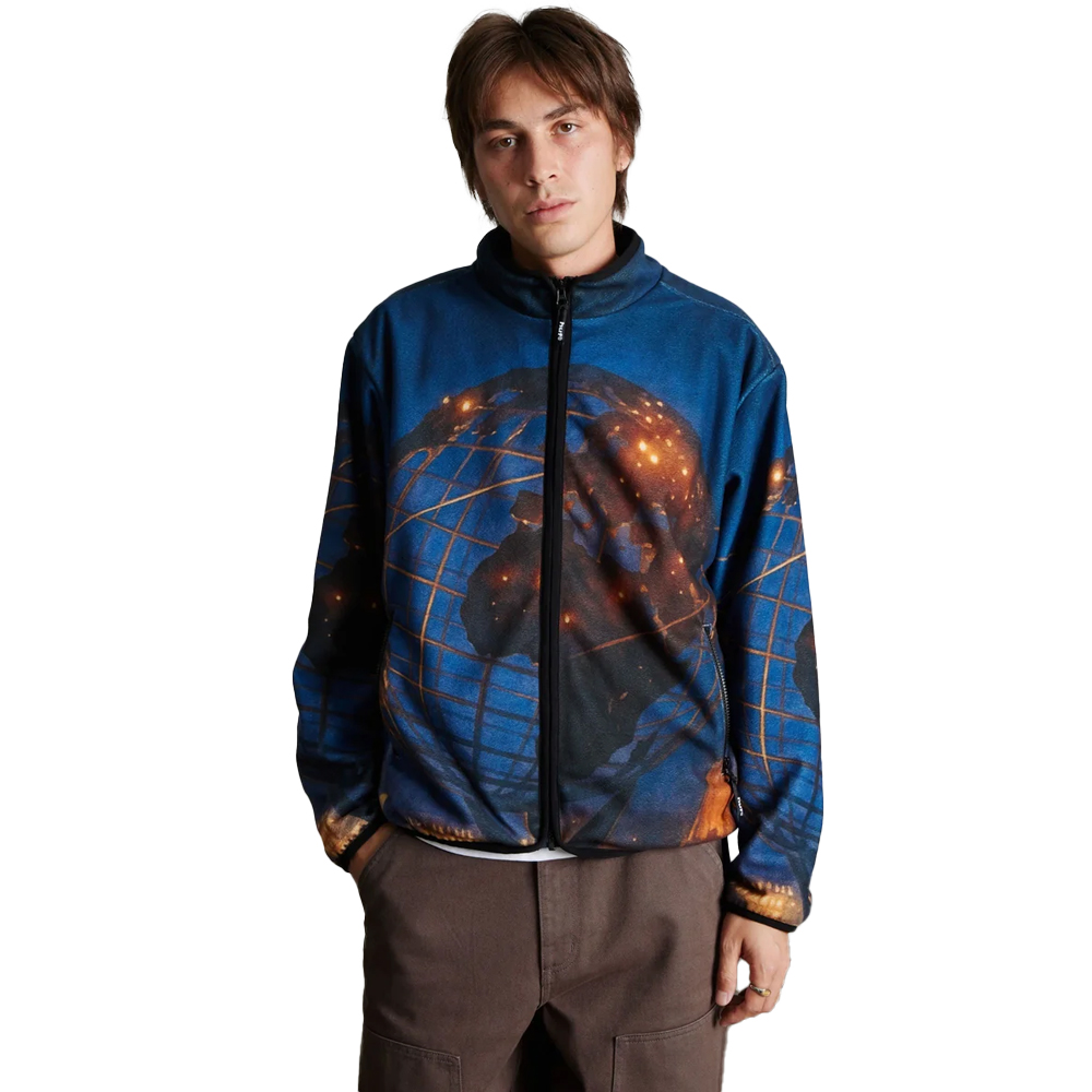HUF Flushing Polar Fleece Jacket Ανδρικό Μπουφάν - Multi
