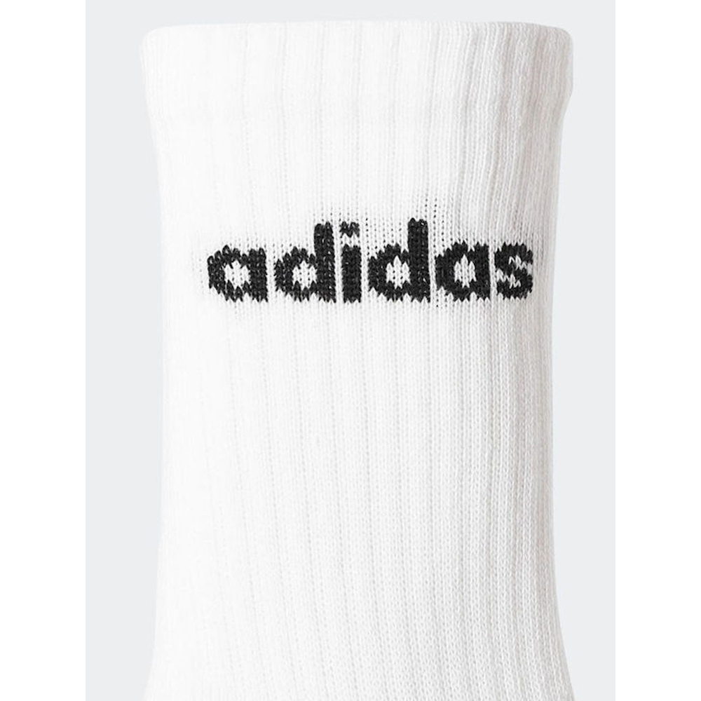ADIDAS Linear Crew Socks 6 Pairs Unisex Κάλτσες 6 Ζεύγη - 3