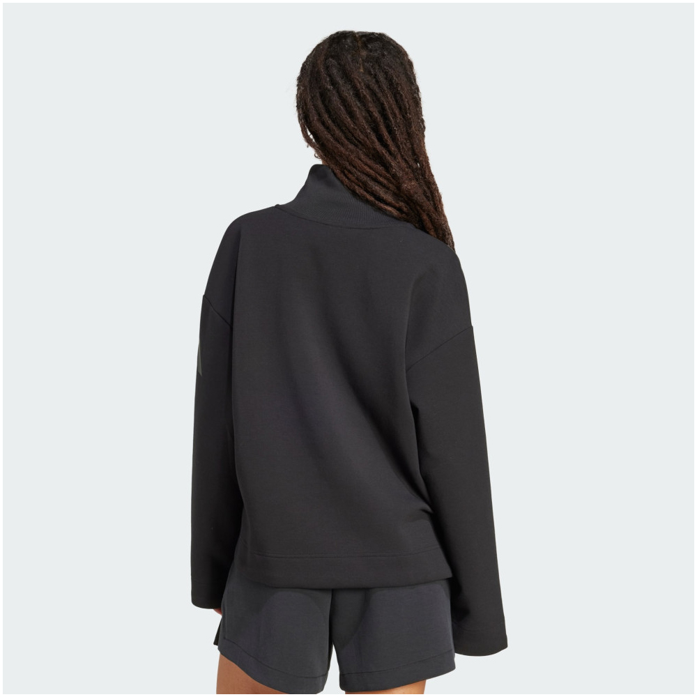 ADIDAS All Season Soft Lux Quarter-Zip Γυναικεία Μπλούζα Μακρυμάνικη - 2