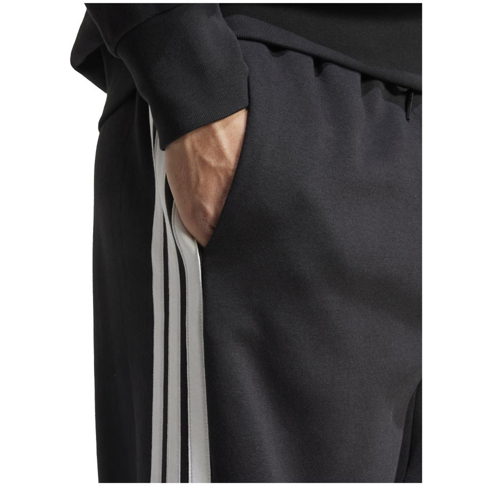 ADIDAS Essentials 3-Stripes Fleece Pants Ανδρικό Παντελόνι Φόρμας - 4