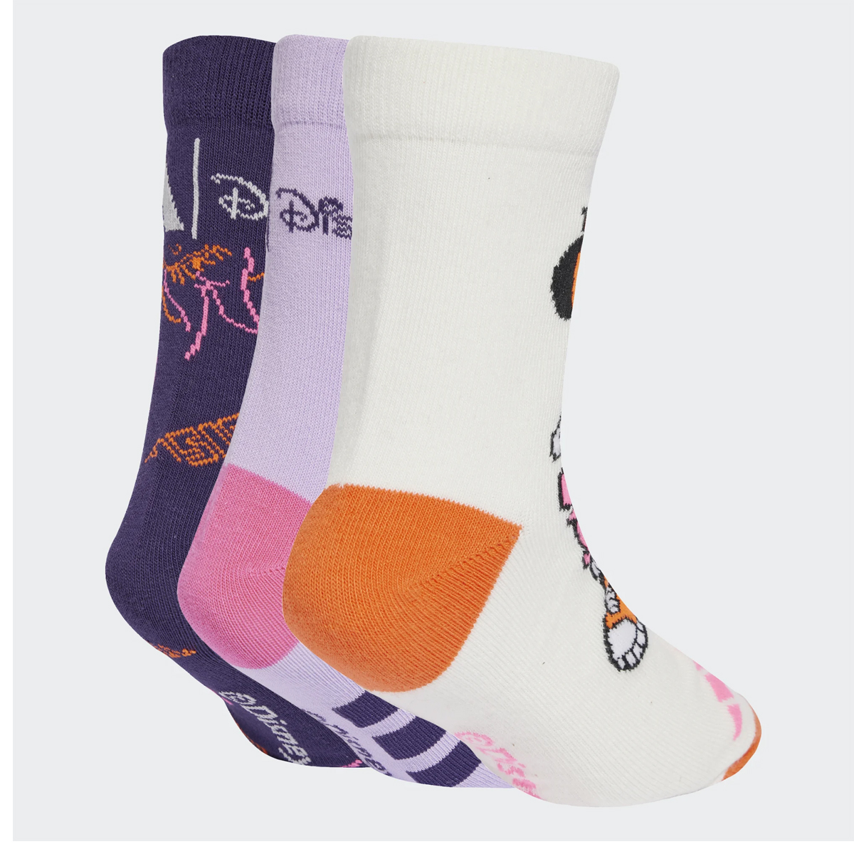 ADIDAS Disney Minnie Mouse  Socks 3 Pairs Παιδικές Κάλτσες 3 ζεύγη - 2