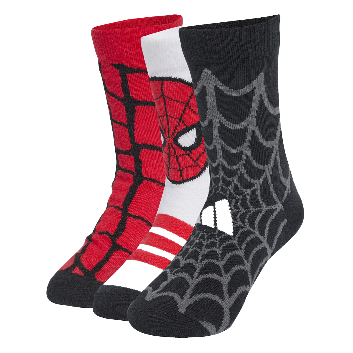 ADIDAS LK Marvel Spider-Man Socks 3 Pairs Παιδικές Κάλτσες 3 ζεύγη - Multi