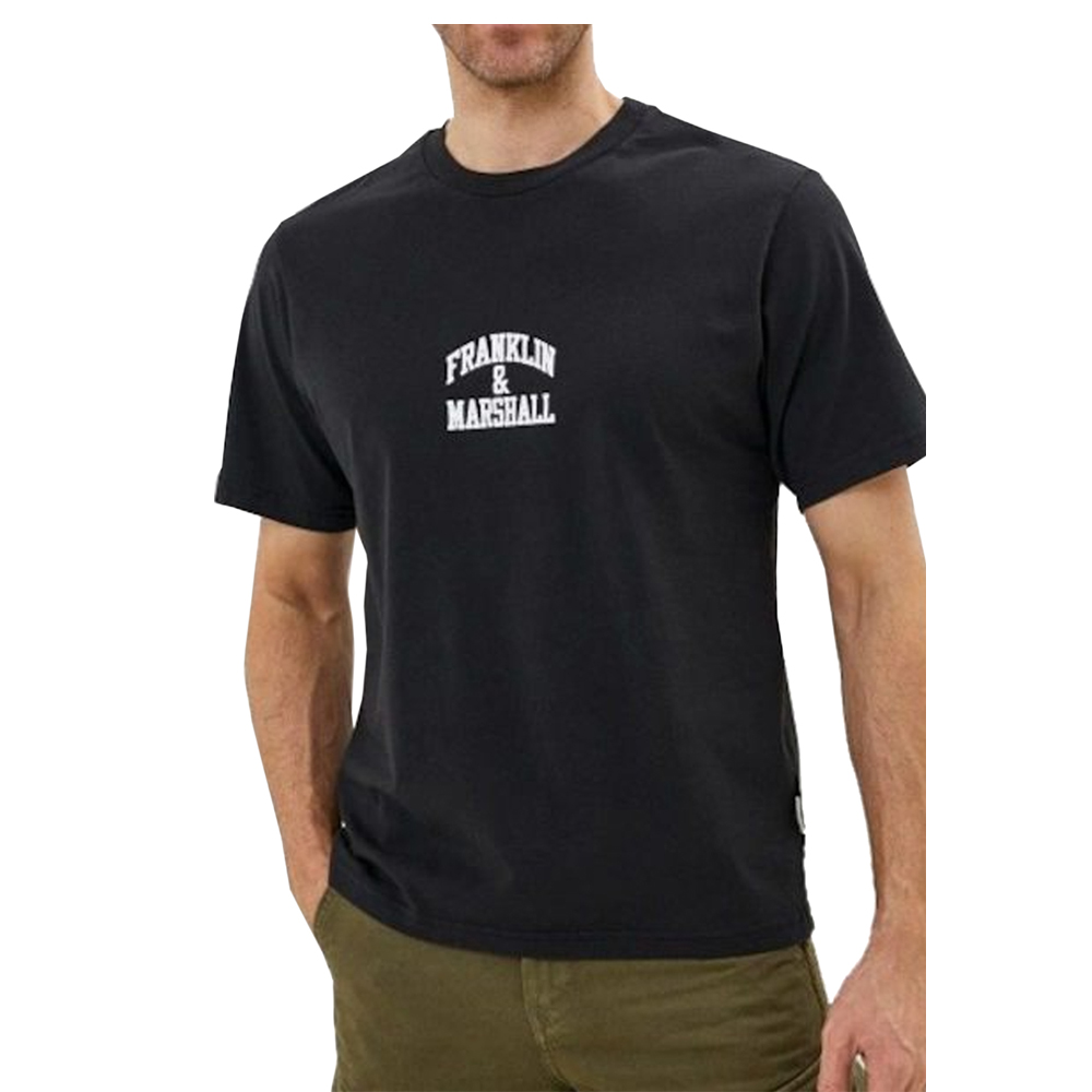 FRANKLIN & MARSHALL Ανδρικό T-Shirt - Μαύρο