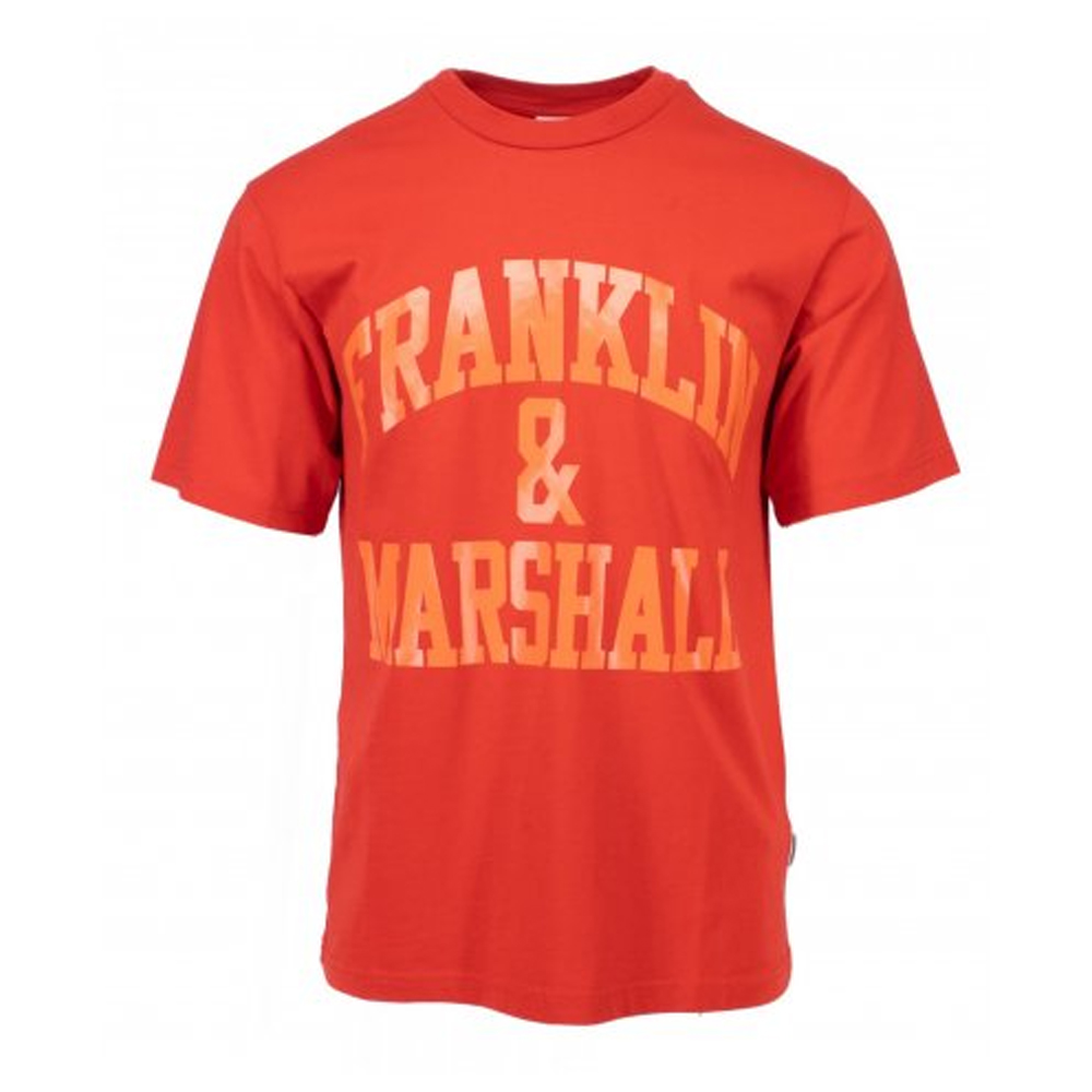 FRANKLIN & MARSHALL Ανδρικό T-Shirt - Κόκκινο