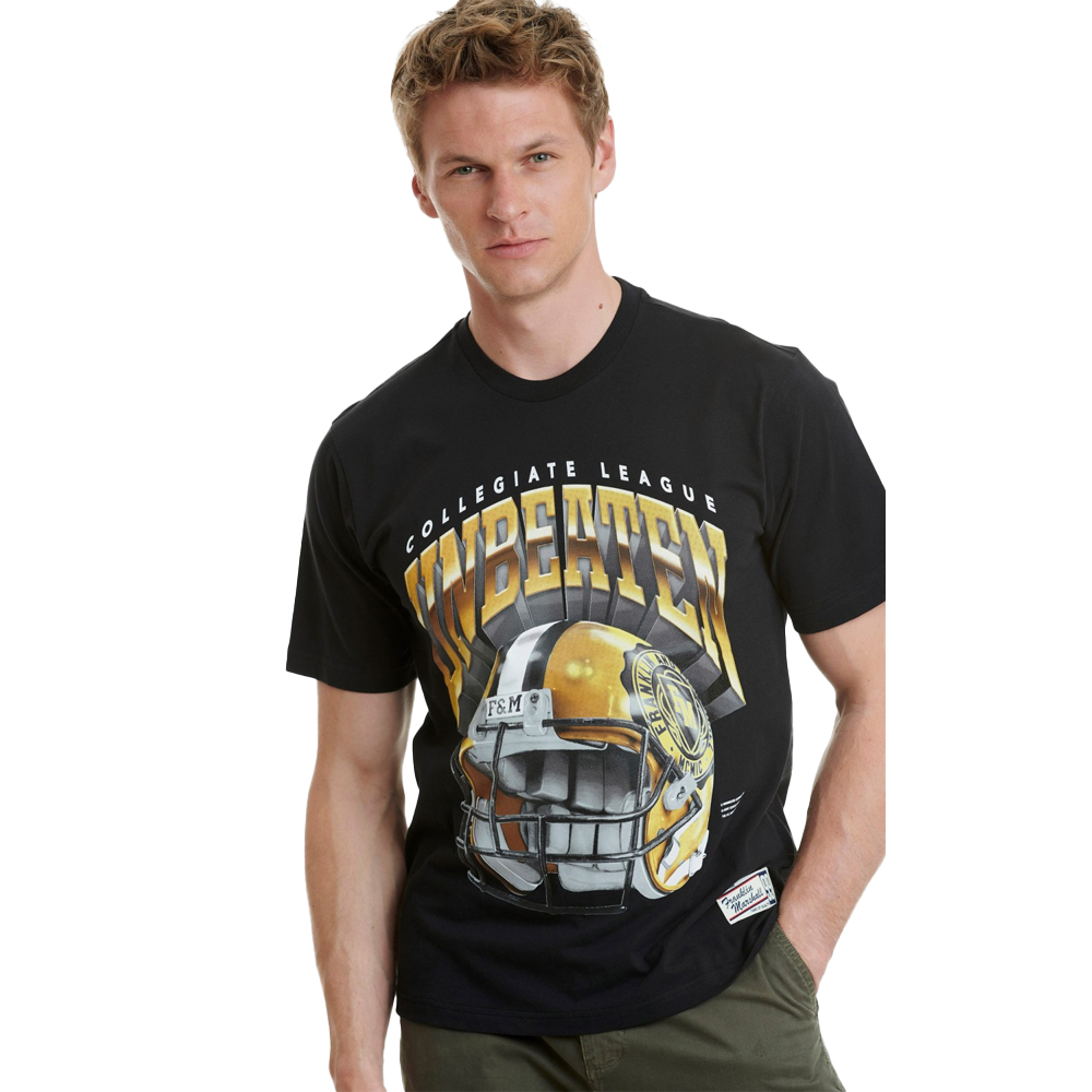 FRANKLIN & MARSHALL Ανδρικό T-Shirt - Μαύρο