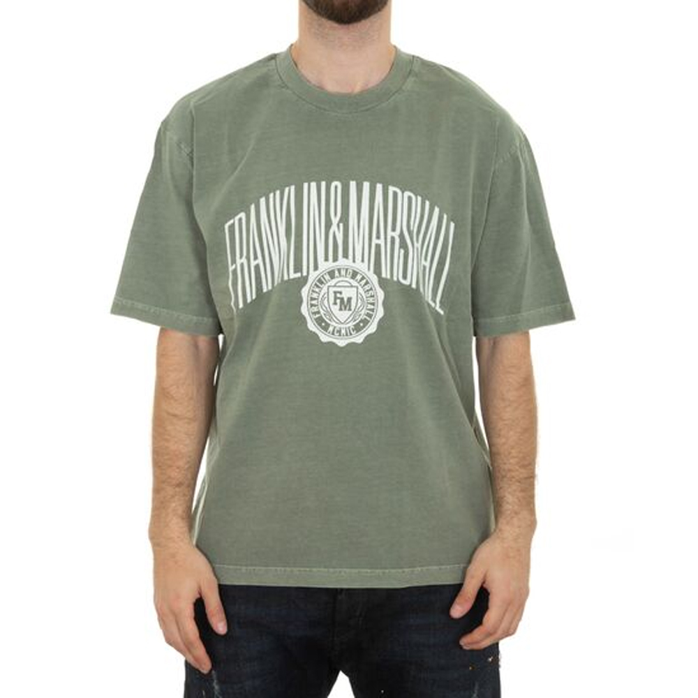 FRANKLIN & MARSHALL Ανδρικό T-Shirt - Χακί