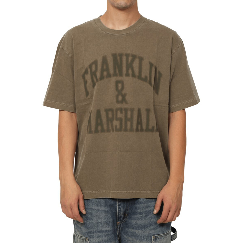 FRANKLIN & MARSHALL Ανδρικό T-Shirt - Χακί