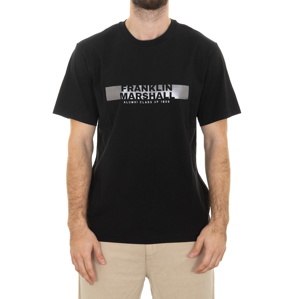FRANKLIN & MARSHALL Ανδρικό T-Shirt - Μαύρο