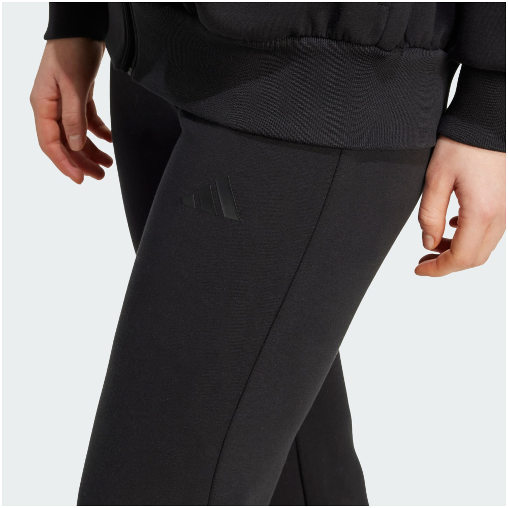ADIDAS All Seazon Soft Lux Flared Pants Γυναικείο Παντελόνι Φόρμας - 4