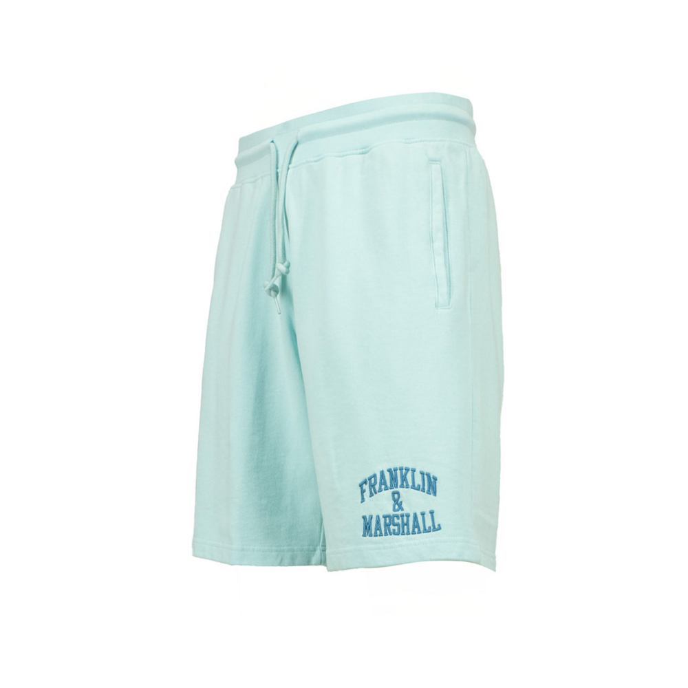 FRANKLIN MARSHALL Shorts in felpa ricamo logo arch letter Ανδρικό Σορτς/Βερμούδα - 3