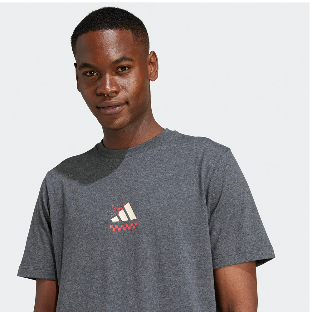 ADIDAS Lounge Pizza Tee Ανδρικό T-Shirt  - 3