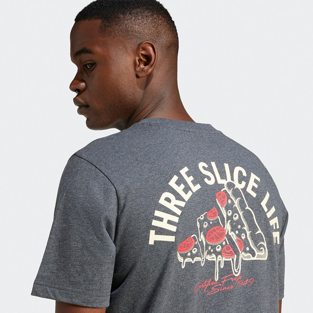 ADIDAS Lounge Pizza Tee Ανδρικό T-Shirt  - 4