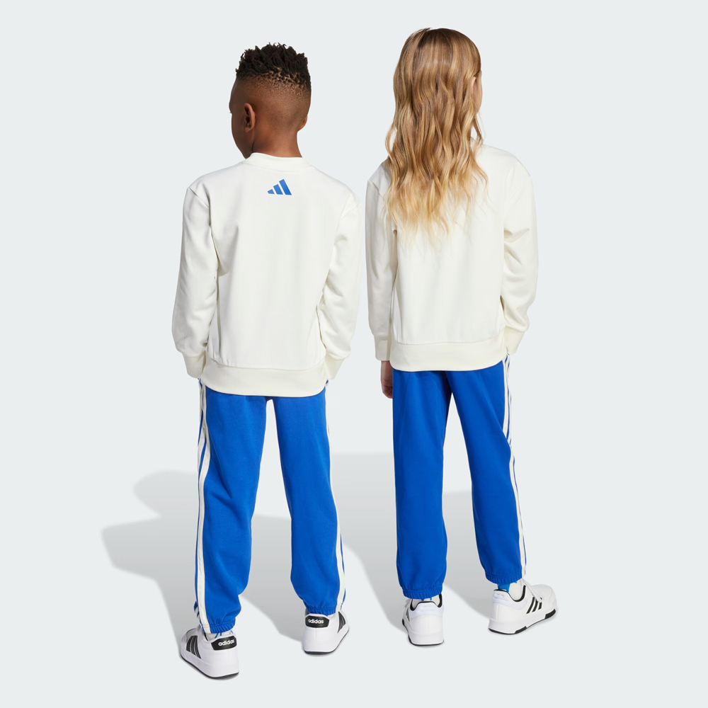 ADIDAS Little Kids Seasonal Essentials Adiraptor Fleece Jogger Set Παιδικό Σετ Φόρμας - 2