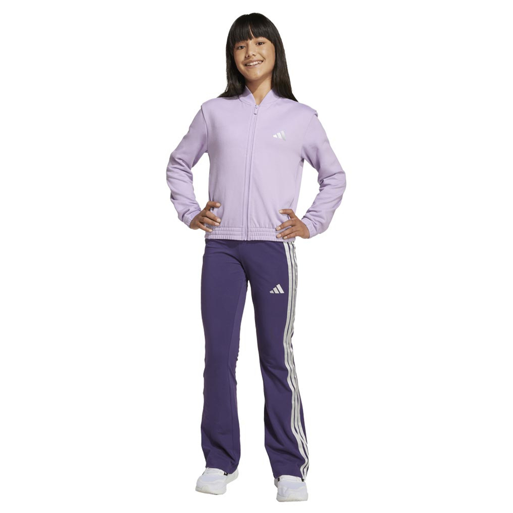 ADIDAS Junior Girls Glam Tracksuit  Παιδικό Σετ Φόρμας - Μωβ