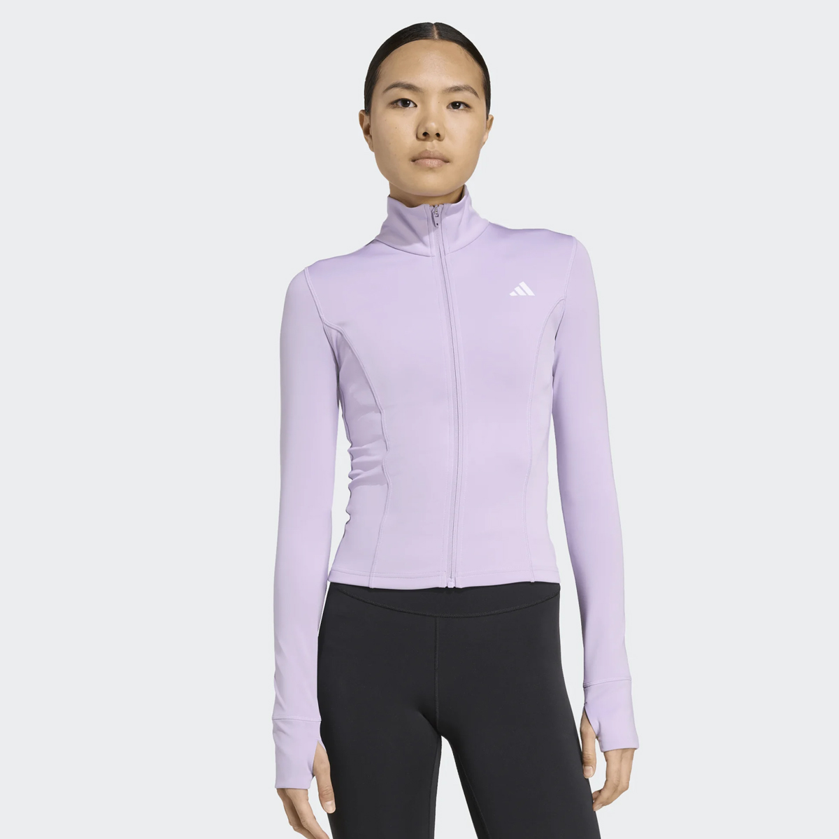 ADIDAS  Optime Essentials Full-Zip Jacket Γυναικεία Ζακέτα - 2