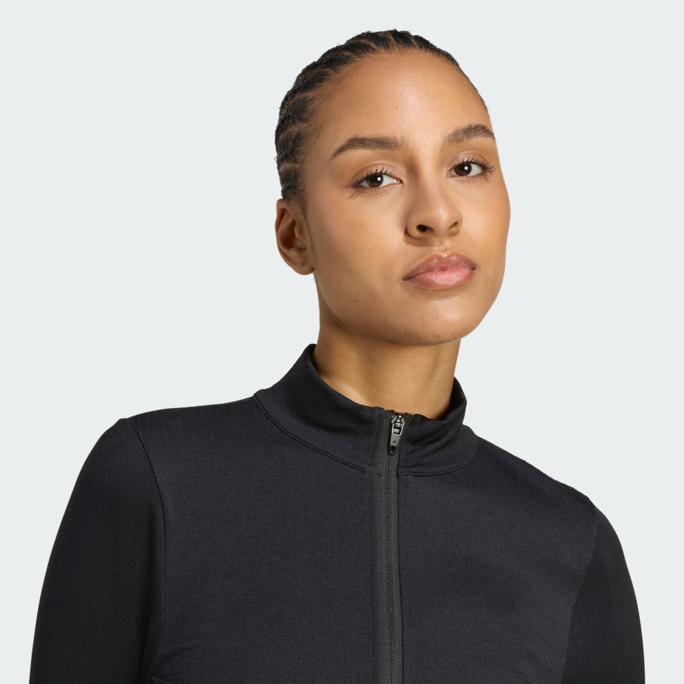 ADIDAS Workout Essentials Knit Jacket Γυναικεία Ζακέτα - 3