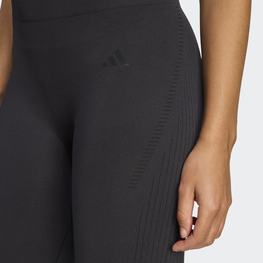 ADIDAS Workout Essentials Full-Length Knit Leggings Γυναικείο Κολάν - 3