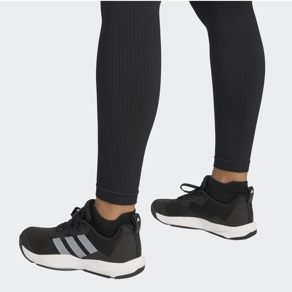 ADIDAS Workout Essentials Full-Length Knit Leggings Γυναικείο Κολάν - 4