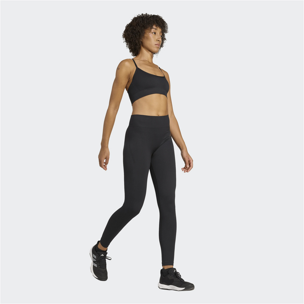ADIDAS Workout Essentials Full-Length Knit Leggings Γυναικείο Κολάν - 5